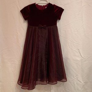 Talbots Kids Purple Formal Dress